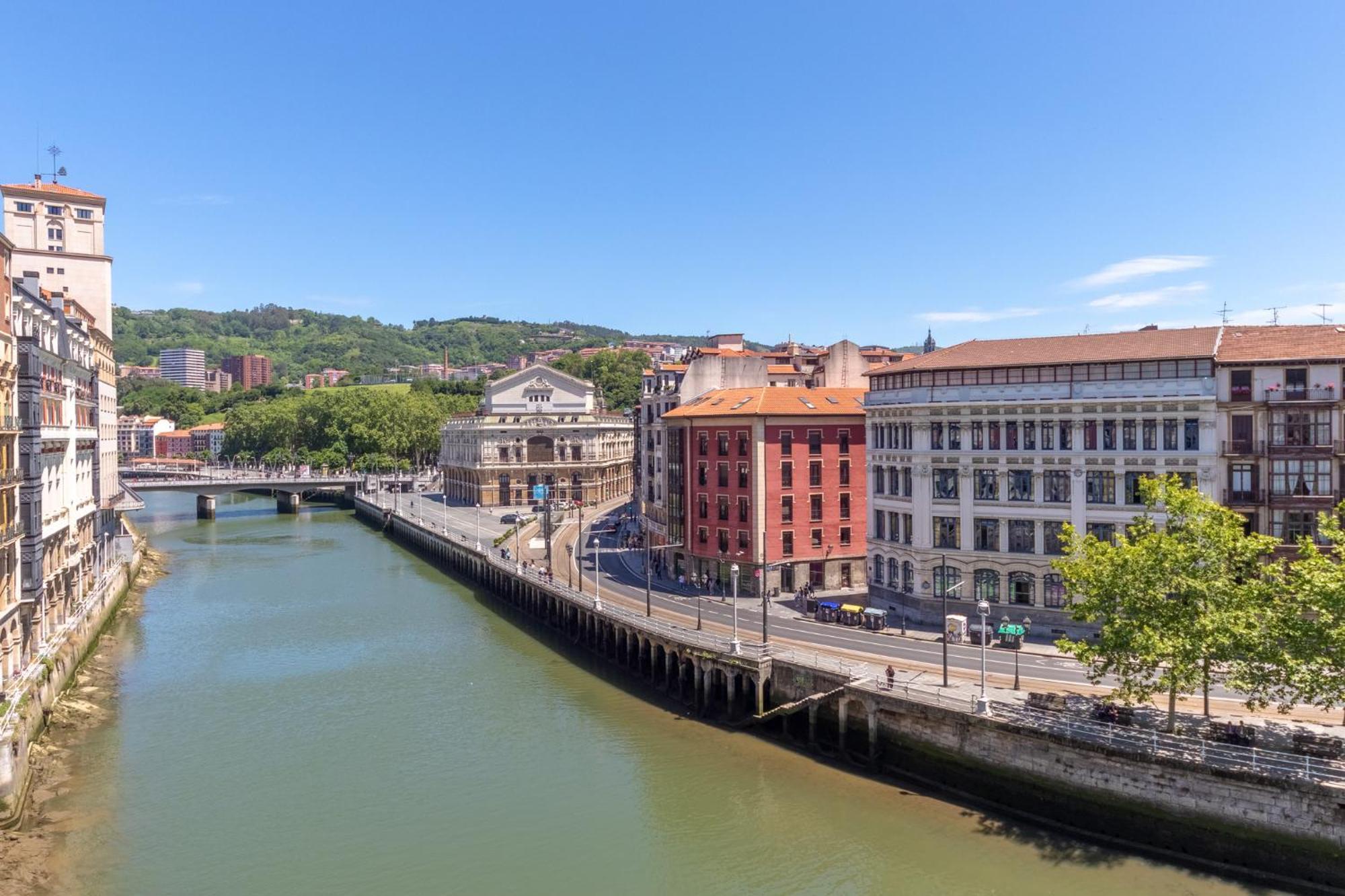Apartamento Con Vistas A La Ria Bilbao Extérieur photo